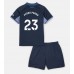 Tottenham Hotspur Pedro Porro #23 Replika Babykläder Borta matchkläder barn 2023-24 Korta ärmar (+ Korta byxor)